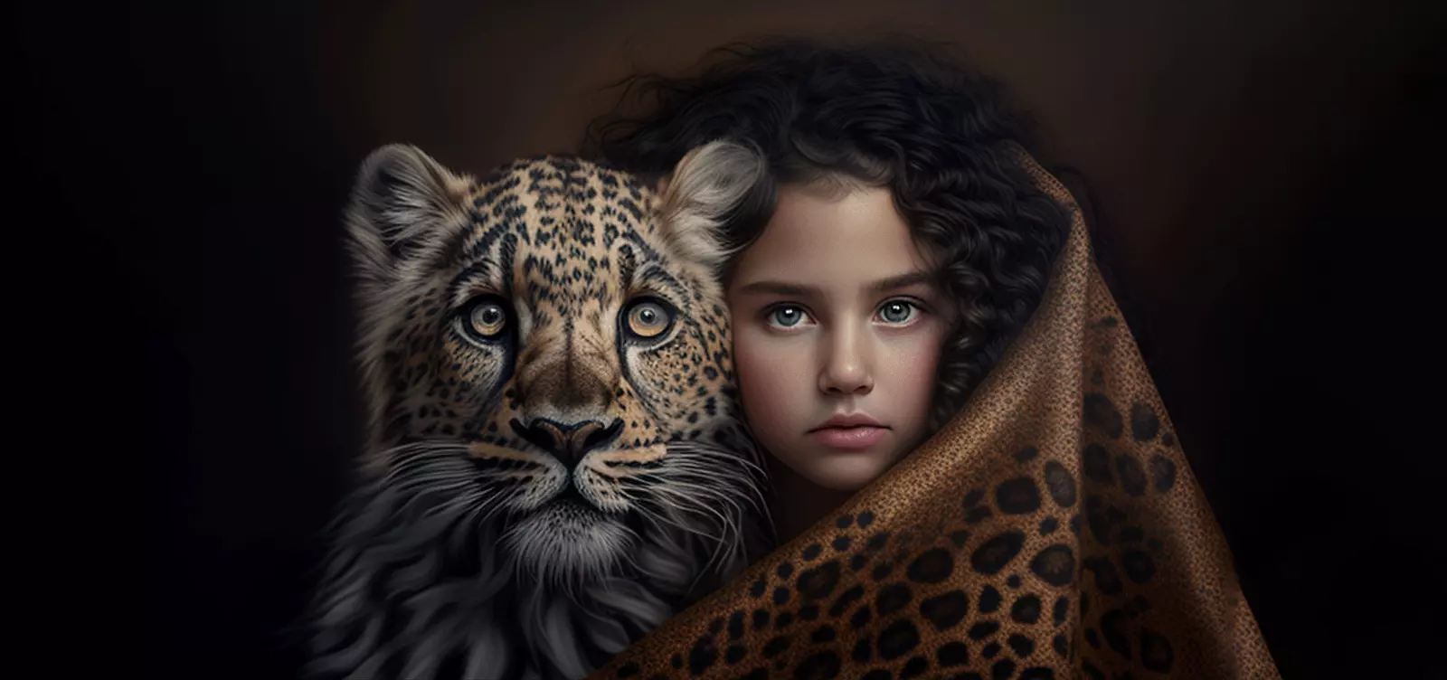 girl next leopard