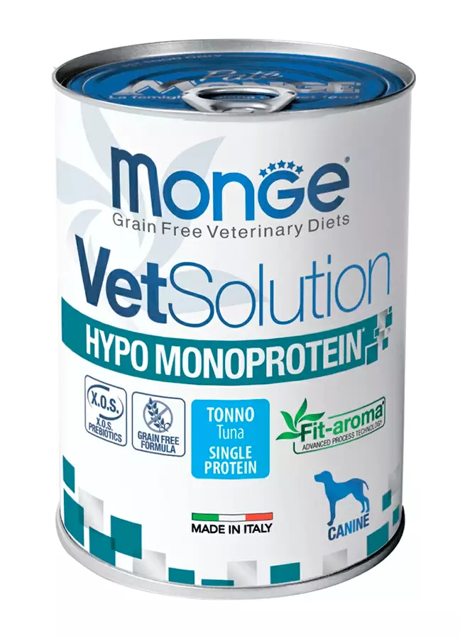 Monge VetSolution Dog Hypo Monoprotein Tuna Adult 400 г