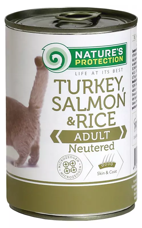 NP Neutered Turkey Salmon & Rice 400 гр