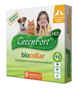 GreenFort БиоОшейник для кошек и мелких собак 40 см
