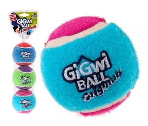 GiGwi 3 мяча с пищалкой