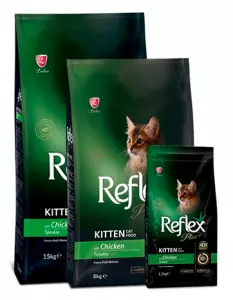 Reflex Plus с курицей для котят