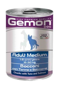 GEMON Adult Medium Кусочки с тунцом