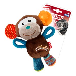 GiGwi PLUSH FRIENDZ Обезьяна с пищалкой