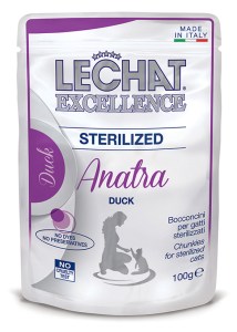 LECHAT Chunkies with Duck Sterilized
