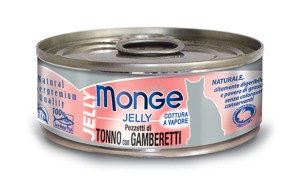 MONGE Yellowfin tuna with shrims
