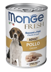 Monge Dog Fresh Chunks in Loaf Chicken Adult