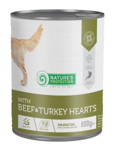 NATURES PROTECTION WITH BEEF & TURKEY HEARTS