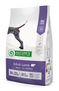 Купить корм ягненок для взрослых собак всех пород Natures Protection Adult Lamb