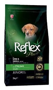 Reflex Plus с курицей для собак мини и мелких пород до 10 месяцев 3 кг