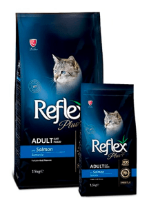 Reflex Plus с лососем для кошек