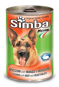 SIMBA Wet Premium Quality Chunkies with Beef & Vegetables
