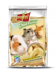 Vitapol Herbal Банановые чипсы для грызунов и кроликов 