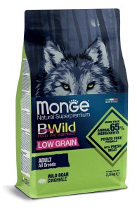 MONGE Low Grain Wild Boar All Breed
